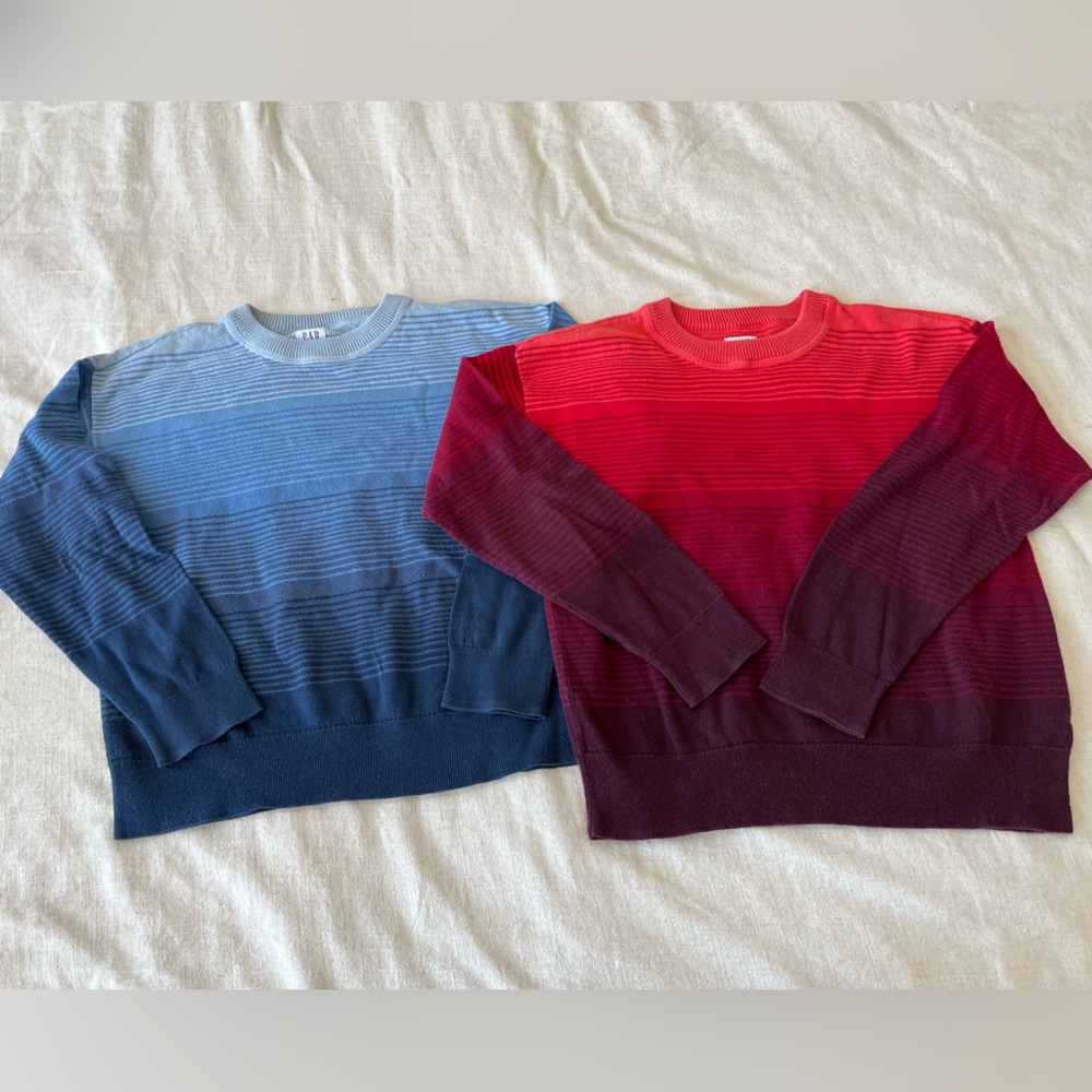 GAP KIDS long sleeve sweaters - Size M (8)